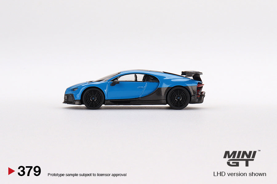 Mini GT Bugatti Chiron Pur Sport Blue - MGT00379 1:64
