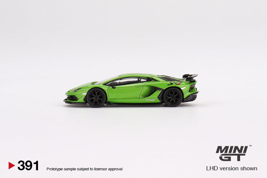 Mini GT Lamborghini Aventador SVJ Verde Mantis - MGT00391 1:64