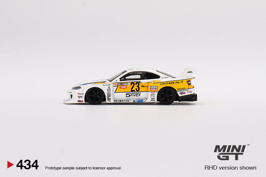 Mini GT LB-Super Silhouette Nissan S15 SILVIA 2021 Formula Drift Japan - MGT00434 1:64
