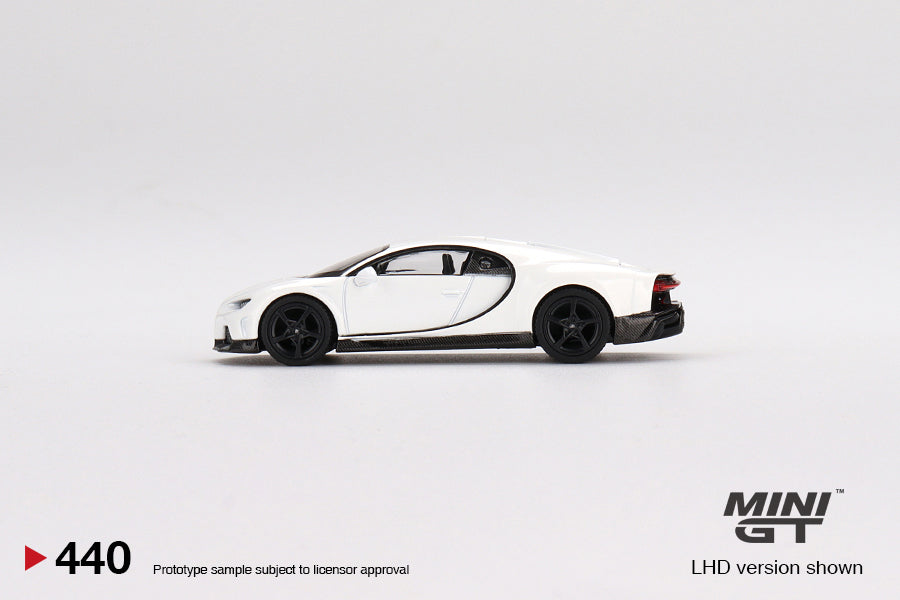 Mini GT Bugatti Chiron Super Sport White - MGT00440 1:64