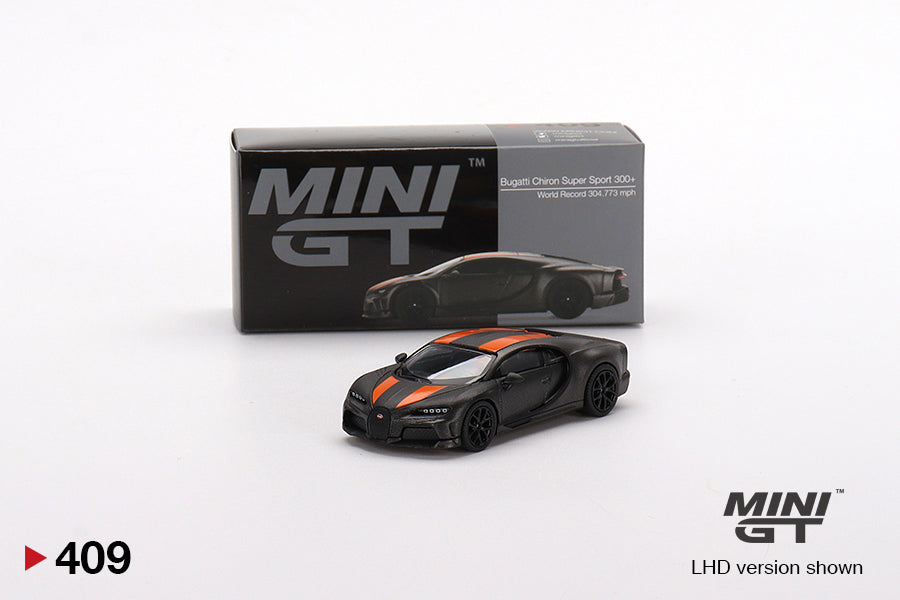 Mini GT Bugatti Chiron Super Sport 300+World Record 304.773 mph - MGT00409 1:64