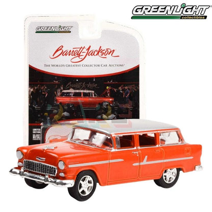 Greenlight Barrett Jackson Scottsdale Edition Series 10 - 1955 Chevrolet Handyman Custom Wagon -37260-A 1:64