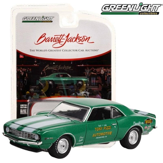Greenlight Barrett Jackson Scottsdale Edition Series 10 - Tony Pizzi Automotive 1969 Chevrolet Camaro -37260-D 1:64