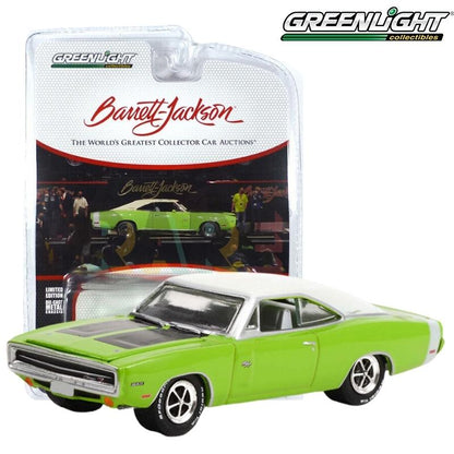 Greenlight Barrett Jackson Scottsdale Edition Series 10 - 1970 Dodge Charger HEMI R/T -37260-E 1:64