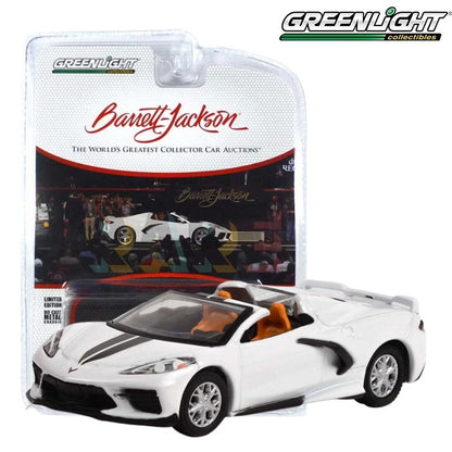 Greenlight Barrett Jackson Scottsdale Edition Series 10 - 2020 Chevrolet Corvette C8 Stingray Convertible -37260-F 1:64