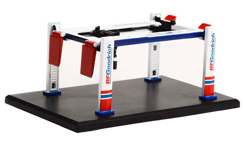Greenlight Auto Body Shop - Four-Post Lifts Series 4 - BFGoodrich Tires - Four-Post Lift - 16150-B 1:64
