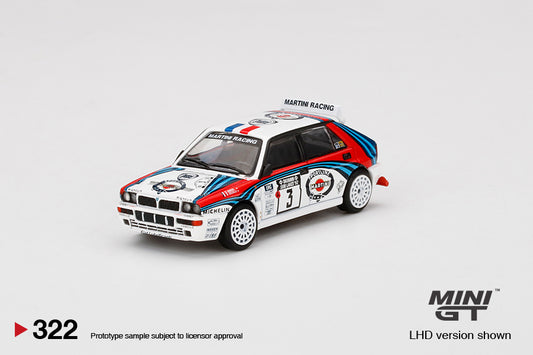 Mini GT Lancia Delta HF Integrale Evoluzione 1992 Rally 1000 Lakes Winner - MGT00322 1:64