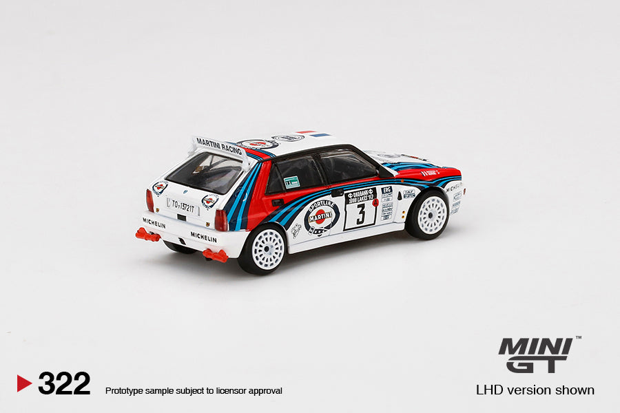 Mini GT Lancia Delta HF Integrale Evoluzione 1992 Rally 1000 Lakes Winner - MGT00322 1:64
