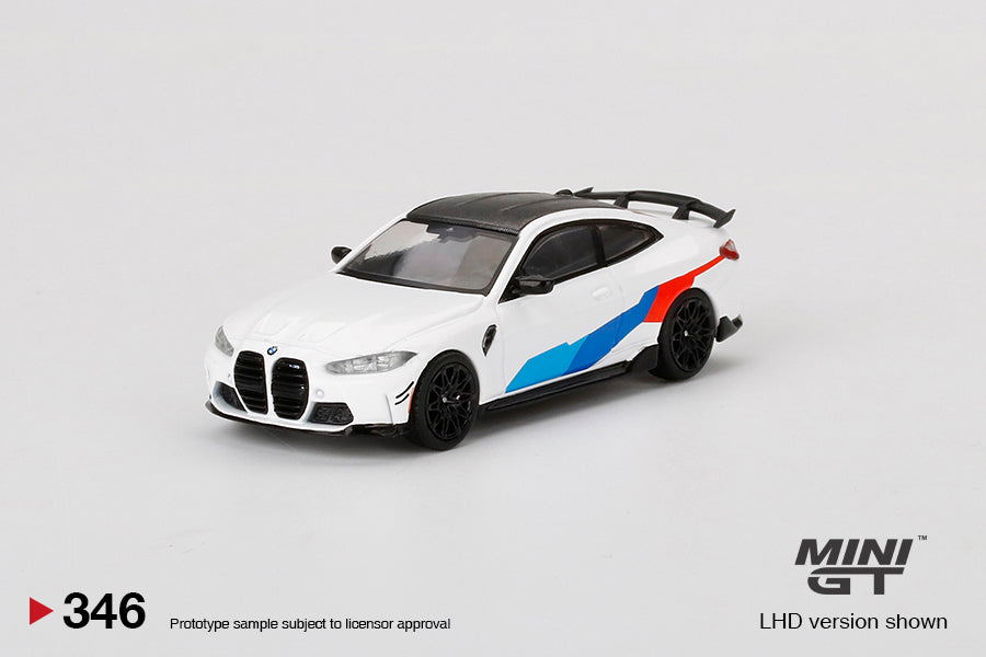 Mini GT BMW M4 M-Performance (G82) Alpine White - MGT00346 1:64