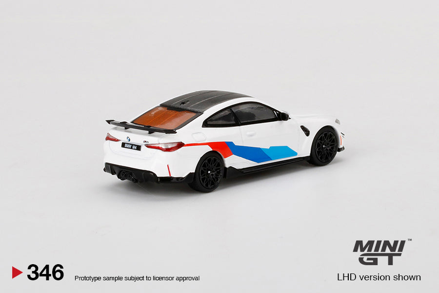 Mini GT BMW M4 M-Performance (G82) Alpine White - MGT00346 1:64
