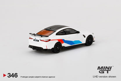 Mini GT BMW M4 M-Performance (G82) Alpine White - MGT00346 1:64