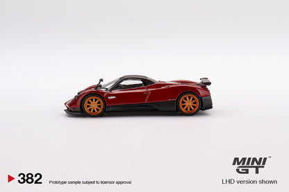 Mini GT Pagani Zonda F Rosso Dubai - MGT00382 1:64