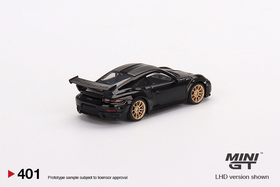 Mini GT Porsche 911(991) GT2 RS Weissach Package Black - MGT00401 1:64