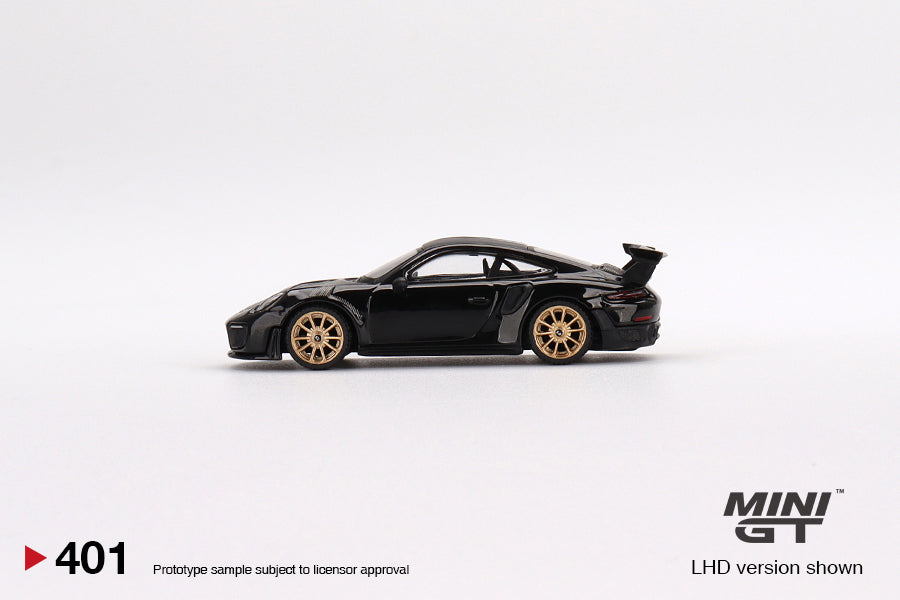 Mini GT Porsche 911(991) GT2 RS Weissach Package Black - MGT00401 1:64