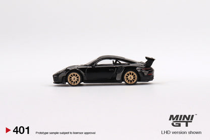 Mini GT Porsche 911(991) GT2 RS Weissach Package Black - MGT00401 1:64