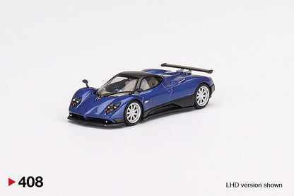 Mini GT Pagani Zonda F Blu Argentina - MGT00408 1:64