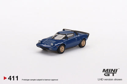 Mini GT Lancia Stratos HF Stradale Bleu Vincennes - GMT00411 1:64
