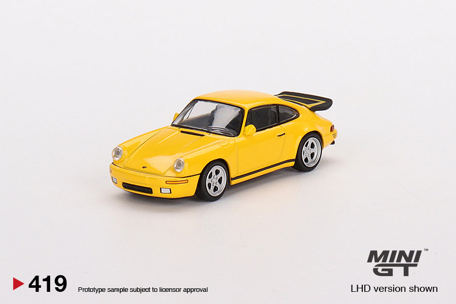 Mini GT RUF CTR 1987 Blossom Yellow - MGT00419 1:64