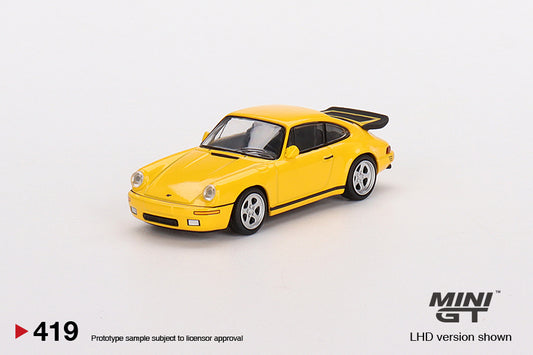 Mini GT RUF CTR 1987 Blossom Yellow - MGT00419 1:64