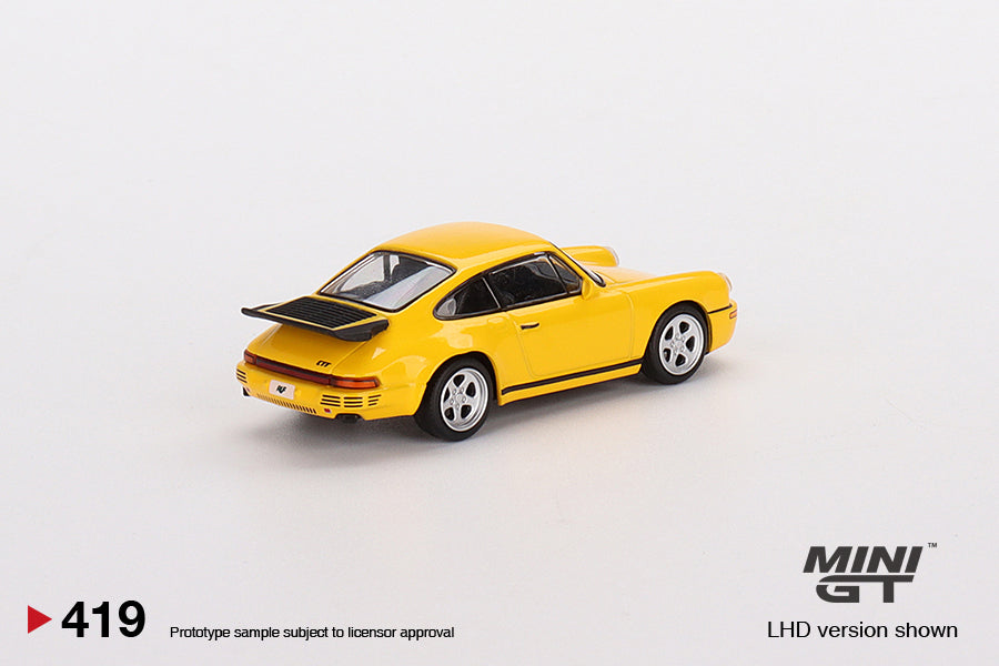 Mini GT RUF CTR 1987 Blossom Yellow - MGT00419 1:64