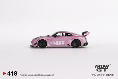 Mini GT LB-Silhouette WORKS GT NISSAN 35GT-RR Ver.2 Passion Pink 1:64