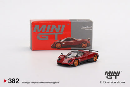 Mini GT Pagani Zonda F Rosso Dubai - MGT00382 1:64