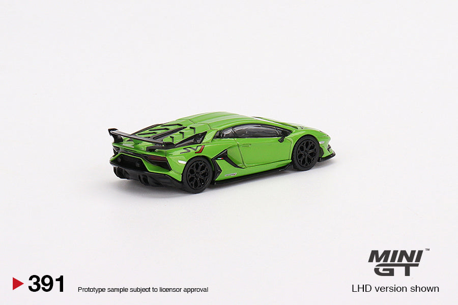 Mini GT Lamborghini Aventador SVJ Verde Mantis - MGT00391 1:64