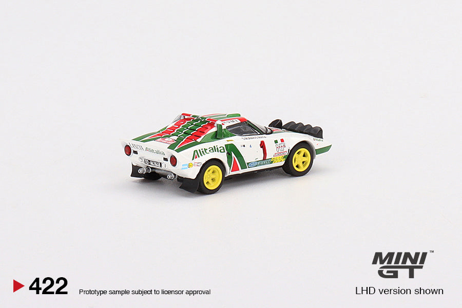 Mini GT Lancia Stratos HF 1977 Rally MonteCarlo Winner - MGT00422 1:64