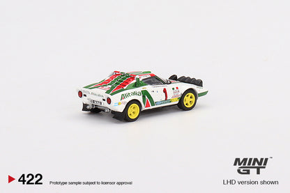 Mini GT Lancia Stratos HF 1977 Rally MonteCarlo Winner - MGT00422 1:64