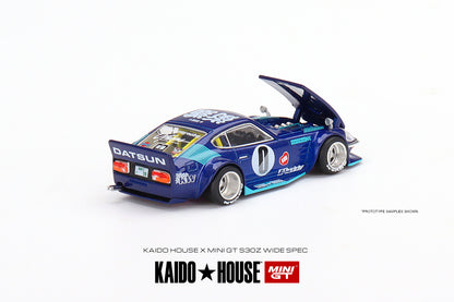 Mini GT Datsun KAIDO Fairlady Z Blue - KHMG024 1:64