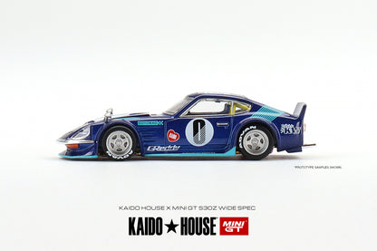 Mini GT Datsun KAIDO Fairlady Z Blue - KHMG024 1:64