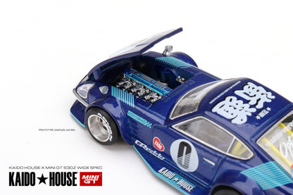 Mini GT Datsun KAIDO Fairlady Z Blue - KHMG024 1:64