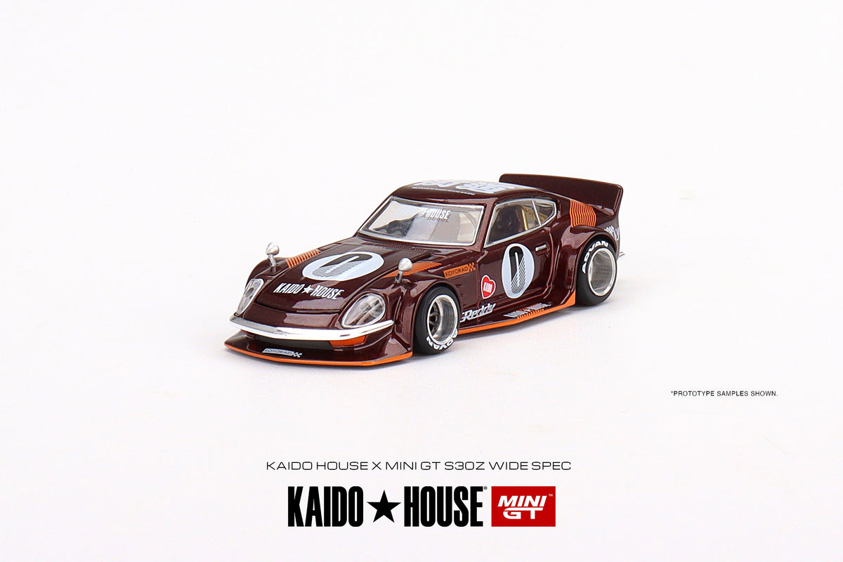 Mini GT Datsun KAIDO Fairlady Z Dark Red - KHMG023 1:64
