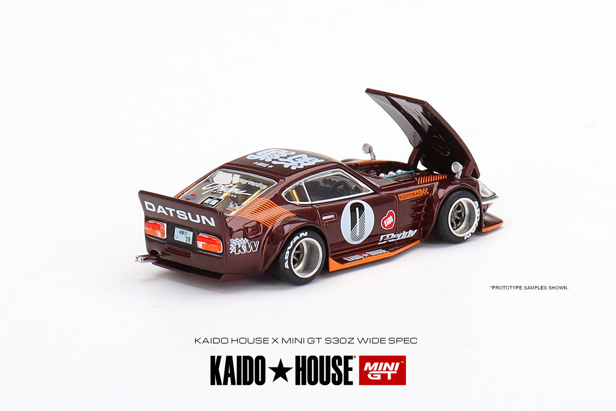 Mini GT Datsun KAIDO Fairlady Z Dark Red - KHMG023 1:64