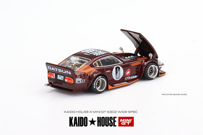 Mini GT Datsun KAIDO Fairlady Z Dark Red - KHMG023 1:64