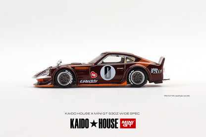 Mini GT Datsun KAIDO Fairlady Z Dark Red - KHMG023 1:64