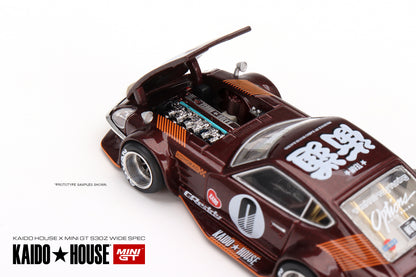 Mini GT Datsun KAIDO Fairlady Z Dark Red - KHMG023 1:64