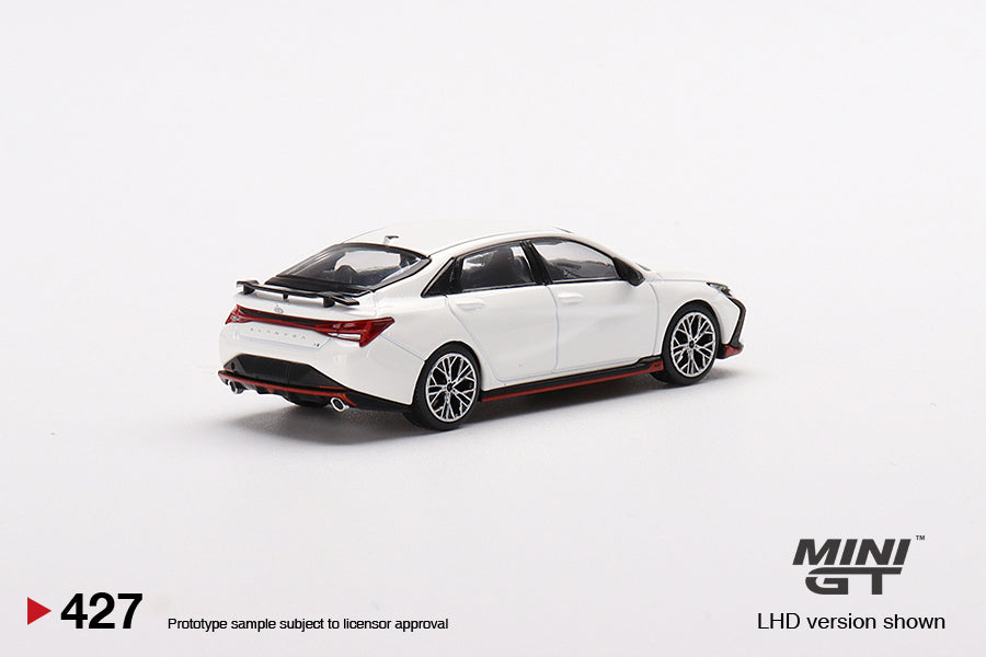 Mini GT Hyundai Elantra N Ceramic White - MGT00427 1:64