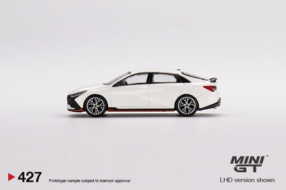 Mini GT Hyundai Elantra N Ceramic White - MGT00427 1:64