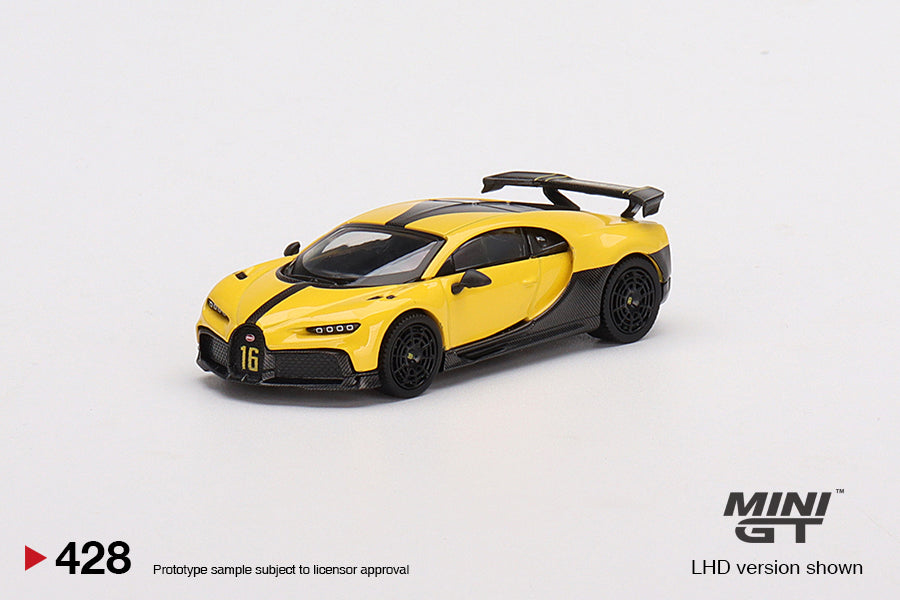 Mini GT Bugatti Chiron Pur Sport Yellow - MGT00428 1:64