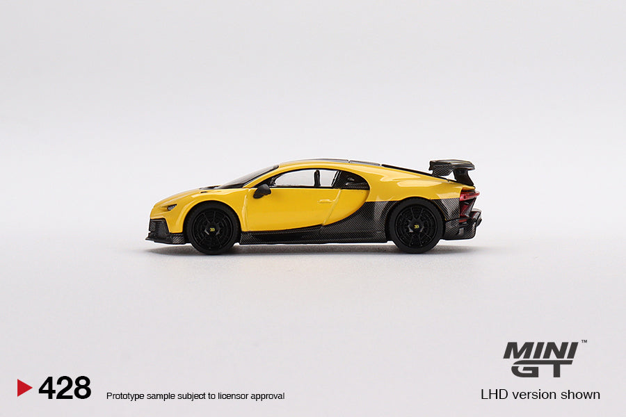 Mini GT Bugatti Chiron Pur Sport Yellow - MGT00428 1:64