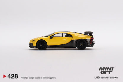 Mini GT Bugatti Chiron Pur Sport Yellow - MGT00428 1:64