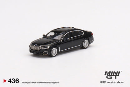 Mini GT BMW 750Li xDrive Black Sapphire - MGT00436 1:64
