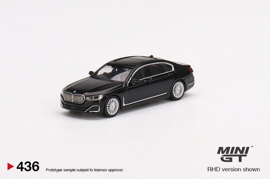 Mini GT BMW 750Li xDrive Black Sapphire - MGT00436 1:64