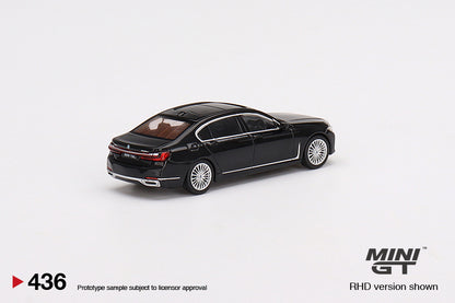 Mini GT BMW 750Li xDrive Black Sapphire - MGT00436 1:64