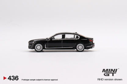 Mini GT BMW 750Li xDrive Black Sapphire - MGT00436 1:64