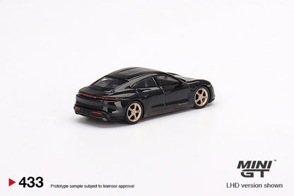 Mini GT Porsche Taycan Turbo S Volcano Grey Metallic - MGT00433 1:64