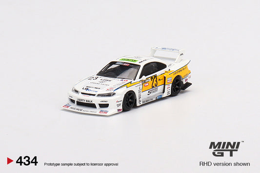 Mini GT LB-Super Silhouette Nissan S15 SILVIA 2021 Formula Drift Japan - MGT00434 1:64