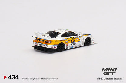 Mini GT LB-Super Silhouette Nissan S15 SILVIA 2021 Formula Drift Japan - MGT00434 1:64