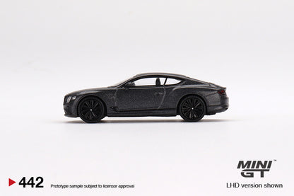 Mini GT Bentley Continental GT Speed Anthracite Satin - MGT00442 1:64